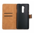 Miniatyrbillede 3 af 4: SKALO OnePlus 7T Pro Flip Cover m. Pung i Ægte Læder - Vælg farve White