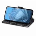 Pikkukuva 3 / 7: SKALO Google Pixel 9/9 Pro CASENEO 002 Series Premium PU-nahkalompakko - Musta Black