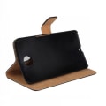 Miniatyrbillede 4 af 11: Plånboksfodral Äkta Skinn Google Nexus 6 Black