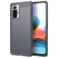 Pikkukuva 2 / 8: Stöttåligt Armor Carbon TPU-skal Xiaomi Redmi Note 10/10S Grey