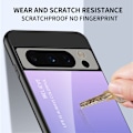 Pikkukuva 3 / 7: SKALO Google Pixel 8 Pro Gradientti karkaistu lasi TPU-suojakuori - Punainen Red