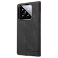 Miniatyrbillede 8 af 8: SKALO Xiaomi 14 5G GQ.UTROBE Pungetui i PU-læder - Sort Black