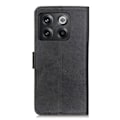 Miniatyrbillede 8 af 8: SKALO OnePlus 10T 5G Flip Cover m. pung i PU-læder - Sort Black