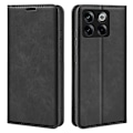 Miniatyrbillede 1 af 9: SKALO OnePlus 10T 5G Flip Cover m. pung i PU-læder - Sort Black