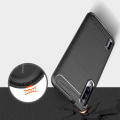 Miniatyrbillede 6 af 7: Stöttåligt Armor Carbon TPU-skal Xiaomi Mi A3 Black