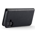 Miniatyrbillede 4 af 10: DG MING iPhone 16 Plus 2-i-1 Magnet Pungetui - Sort Black