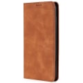 Pikkukuva 6 / 7: SKALO Samsung Xcover6 Pro 5G Slim Premium Lompakkokotelo - Vaaleanruskea Light brown