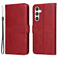 Miniatyrbillede 2 af 9: SKALO Samsung S23 FE PU-læder Pungetui - Vælg farve Red