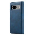 Miniatyrbillede 10 af 11: DG MING Google Pixel 7a 2-i-1 Magnet Pungetui - Blå Blue