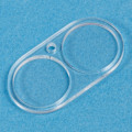 Miniatyrbillede 4 af 6: 2-PAK SKALO iPhone 16 3D Kameralinse Beskyttelsesglas - Gennemsigtig Transparent