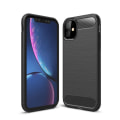 Pikkukuva 2 / 7: SKALO iPhone 11 Armor Carbon Iskunkestävä TPU suojakuori - Valitse väri Black