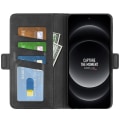 Miniatyrbillede 2 af 9: SKALO Xiaomi 14 Ultra 5G Premium Wallet Flip Cover - Sort Black