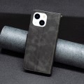 Miniatyrbillede 5 af 7: SKALO iPhone 15 Flip Cover m. pung i PU-læder - Sort Black