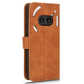 Miniatyrbild 5 av 6: SKALO Nothing Phone (2a) Matt PU-Läder Plånboksfodral - Brun Brun