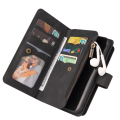 Miniatyrbild 5 av 10: SKALO Samsung A53 5G Big Wallet 17-FACK Plånboksfodral - Svart Svart
