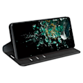 Miniatyrbillede 3 af 9: SKALO OnePlus 10T 5G Flip Cover m. pung i PU-læder - Sort Black