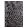 Miniatyrbillede 4 af 6: SKALO Samsung Tab A9 Croco PU-læder Flip Cover - Sort Black