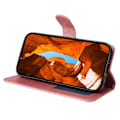 Miniatyrbild 4 av 8: SKALO Motorola Moto G15 4G PU-läder Plånboksfodral - Fler färger Rosa