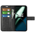 Miniatyrbillede 2 af 9: SKALO OnePlus 11 5G Flip Cover m. pung i PU-læder - Sort Black