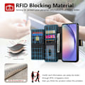 Miniatyrbillede 11 af 11: SKALO Samsung A26 5G 2-in-1 Magnet PU-Læder Ring Flip Cover - Sort Black