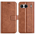 Pikkukuva 1 / 7: SKALO OnePlus Nord 4 Lompakkokotelo PU-nahkaa - Ruskea Brown