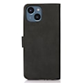 Miniatyrbillede 7 af 7: SKALO iPhone 15 Plus KHAZNEH Pungetui i PU-læder - Sort Black