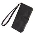 Miniatyrbillede 5 af 7: SKALO OnePlus Nord 3 5G / Ace 2V Matt PU-læderpungetui - Sort Black