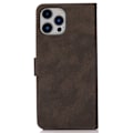 Miniatyrbillede 7 af 8: SKALO iPhone 16 Pro Max KHAZNEH Pungetui i PU-læder - Brun Brown