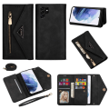 Pikkukuva 10 / 10: SKALO Samsung S24 Ultra Evelope Clutch 8-Lokeroa - Musta Black