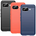 Pikkukuva 1 / 9: SKALO Google Pixel 9a Armor Carbon Suojakuori - Valitse väri Red