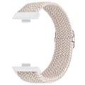Pikkukuva 3 / 7: SKALO Punottu nailonranneke Huawei Watch Fit 4 - Valitse väri White