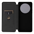 Pikkukuva 6 / 8: SKALO Xiaomi Redmi A3 Carbon Fiber Lompakkokotelo - Musta Black