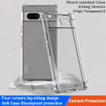 Miniatyrbillede 2 af 7: IMAK Google Pixel 7a Ekstra stærk TPU-cover - Gennemsigtig Transparent