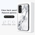 Miniatyrbild 7 av 8: SKALO Samsung A05s 4G Marmor Härdat Glas TPU-skal - Motiv 3 multifärg