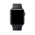 Miniatyrbillede 3 af 6: SKALO Metalarmbånd "Flat" Apple Watch Series 1-3 38mm - Vælg farve Black