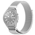 Pikkukuva 2 / 3: SKALO Milanese Loop to Samsung Watch 3 45mm - Valitse väri Silver