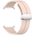 Miniatyrbild 4 av 9: SKALO Silikonarmband metallspänne Samsung Watch Ultra 47mm - Fler färger Rosa