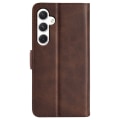 Miniatyrbild 6 av 6: SKALO Samsung S24 Premium Plånboksfodral - Brun Brun