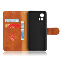 Miniatyrbillede 5 af 7: SKALO Motorola Edge 30 Neo 5G Matt PU-læderpungetui - Brun Brown