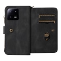 Miniatyrbillede 7 af 11: SKALO Xiaomi 13 Pro 5G Big Wallet 17-RUM Pungetui - Sort Black