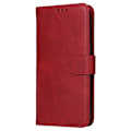 Miniatyrbillede 8 af 9: SKALO Samsung S24 Ultra PU-læder Pungetui - Vælg farve Red
