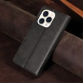 Miniatyrbild 9 av 10: SKALO iPhone 15 Pro Premium Plånboksfodral - Svart Svart
