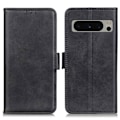 Pikkukuva 1 / 7: SKALO Google Pixel 8 Pro Premium Wallet Lompakkokotelo - Musta Black