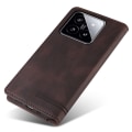 Miniatyrbillede 5 af 8: SKALO Xiaomi 14 5G GQ.UTROBE Pungetui i PU-læder - Brun Brown