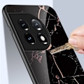 Miniatyrbillede 6 af 7: SKALO OnePlus 11 5G Marmor hærdet glas TPU Cover - #4 Multicolor