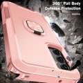 Pikkukuva 2 / 8: SKALO Samsung A54 5G Armor Hybridi metallirengas kuori - Pinkki Pink