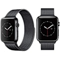 Miniatyrbild 5 av 5: SKALO Milanese Loop Apple Watch Ultra 2 49mm - Fler färger Svart