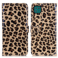 Miniatyrbillede 2 af 8: SKALO Samsung A22 5G Leopard mönstrad Plånboksfodral i PU Läder Multicolor