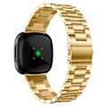 Pikkukuva 2 / 3: SKALO Teräsranneke Fitbit Versa 3 - Valitse väri Gold