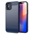 Miniatyrbillede 2 af 6: SKALO iPhone 12 Armor Carbon Stødsikker TPU-cover - Vælg farve Blue